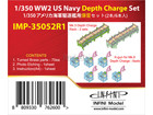 [1/350] WW2 USN Depth Charge Set