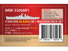 [1/350] USS ALASKA CB-1 Wooden deck set