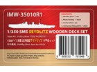 [1/350] SMS SEYDLITZ Wooden Deck Set  for Hobby Boss 86510 Kit