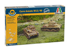 [1/72] Carro Armato M13/40 (2 FAST ASSEMBLY MODELS)