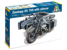 [1/9] ZUNDAPP KS 750 with Sidecar