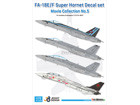 [1/72] F/A-18E/F Super Hornet Decal set - Movie Collection No.5