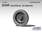 [1/35] M109 road wheels for Italeri kit