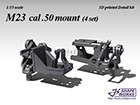 [1/35] M23 cal .50 mount (4 set)