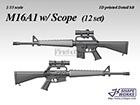 [1/35] M16A1 w/Scope (12 set)