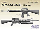 [1/35] M16A4 & M230 (8+4 set)