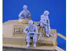 [1/35] WWII German Tank Crew and Riders set