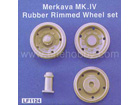 [1/35] Merkava Mk.4 Rubber Rimmed wheel set For Merkava IIID/IV, Namer