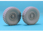 [1/35] Weighted 4X4 MRAP Wheel set For Kinetic 61011 kit