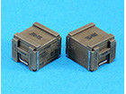 [1/35] WWII 210rd Cal.50 Wooden Ammo Crate set