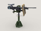[1/35] M2 HMG on Universal HG Pedestal Mount w/ Transparent Gun Shield (1/35 Scale)