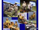 [1/72] B-17 Flying Fortress Crew set (10 Figures)