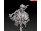 [1/16 BUST] MG42 Gunner, Totenkopf Division, Kharkov 1943