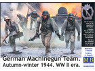 [1/35] German Machinegun Team. Autumn-winter 1944. WW.II era