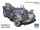[1/35] Sd. Kfz. 2 Type 170 VK, German military radio car, WW II era