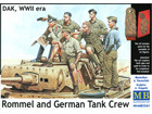 [1/35] Rommel and German Tank Crew, DAK, WW II era [World War II Series]