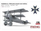 [1/24] FOKKER Dr.I TRIPLANE (w/ Blue Max Medal)