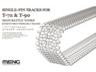 [1/35] SINGLE PIN TRACK for T-72 & T-90 TANKS