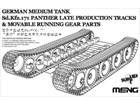 [1/35] Sd.Kfz.171 Panther Late Production Tracks, Movable Running Gear Parts