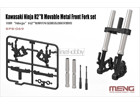 [1/9] KAWASAKI NINJA H2R Movable Metal Front Fork Set