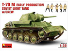 [1/35] T-70 M Early Production SOVIET  LIGHT TANK w/CREW