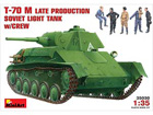 [1/35] SOVIET LIGHT TANK T-70M Late Prod. w/CREW