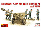 [1/35] GERMAN 76.2mm GUN FK288(r) w/CREW