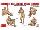[1/35] BRITISH SOLDIERS TANK RIDERS