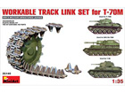 [1/35] WORKABLE TRACK LINK SET for T-70M Light Tank