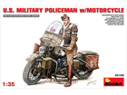 [1/35] U.S. MILITARY POLICEMAN w/MOTORCYCLE