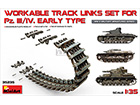 [1/35] WORKABLE TRACK LINKS SET for Pz.III / Pz.IV Early type