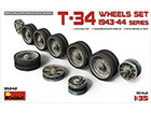 [1/35] T-34 Wheels set. 1943-44 series
