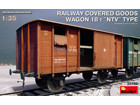 [1/35] RAILWAY COVERED GOODS WAGON 18t 