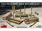 [1/35] 7.5cm PaK40 AMMO BOXES WITH SHELLS SET 1