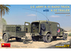 [1/35] US ARMY K-51 RADIO TRUCK WITH K-52 TRAILER [INTERIOR KIT]
