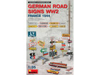[1/35] GERMAN ROAD SIGNS WW2 (FRANCE 1944)