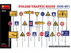 [1/35] POLISH TRAFFIC SIGNS 1930-40s