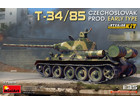 [1/35] T-34/85 CZECHOSLOVAK PROD. EARLY TYPE [INTERIOR KIT]