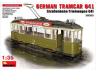 [1/35] GERMAN TRAMCAR 641 (StraBenbahn Triebwagen 641)