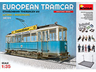 [1/35] EUROPEAN TRAMCAR (StraBenbahn Triebwagen 641) w/CREW & PASSENGERS