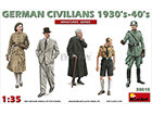 [1/35] GERMAN CIVILIANS 1930s-1940s