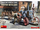 [1/35] EUROPEAN AGRICULTURAL TRACTOR WITH CART