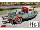 [1/35] TEMPO E400 RAILWAY MAINTENANCE TRUCK WITH PERSONNEL