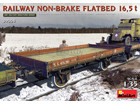 [1/35] RAILWAY NON-BRAKE FLATBED 16,5 t