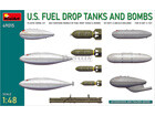 [1/48] U.S. FUEL DROP TANKS AND BOMBS
