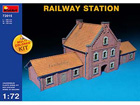 [1/72] RAILWAY STATION [Multi Colored Kit]