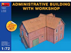 [1/72] ADMINISTRATIVE BUILDING WITH WORKSHOP [Multi Colored Kit]