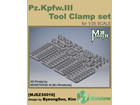 [1/35] Pz.Kpfw.III Tool Clamp set