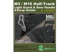 [1/35] M3/M16 Half-Trank Light Guard & Door Handle & Strap Holder