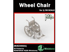 [1/35] Wheel Chair (1set) + 2pcs Crutches for [Preorder gift]